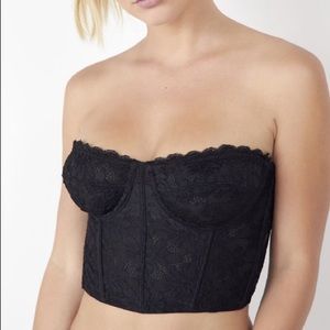 Urban Outfitters Bustier (ADDED STRAPS)